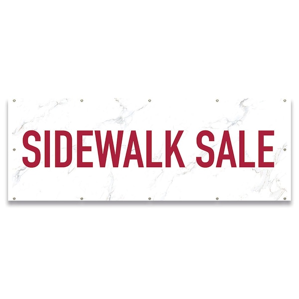 Sidewalk Sale Banner Concession Stand Food Truck Single Sided